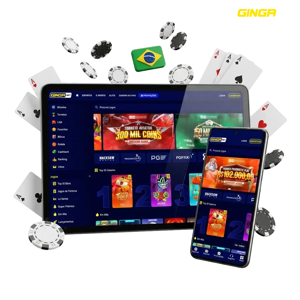 Gingabet Brasil – plataforma oficial de apostas esportivas e cassino online com futebol e jogos variados